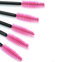 Makeup Accessaries Eyelash Extension Disposable Eyebrow Brush Mascara Wands Makeup Brushes Microblading Tools