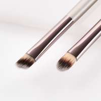 Wholesale women double head eyelash makeup tool single eyebrow brush